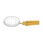 Neumärker Pasta-Scheibe Ø 57 mm Tagliolini für Nudelmachine PF25E/PF40E