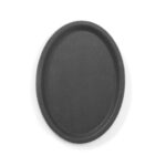 Hendi Serviertablett rutschfest, oval, 160x230mm