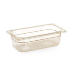 Hendi Gastronorm-Behälter 1/3, hochtemperaturbeständig, GN 1/3, 3,8L, Transparent, 325x176x(H)100mm