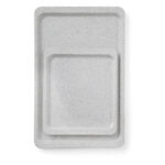 AmerBox Polyestertablett für Selbstbedienungsrestaurants, GN 1/2, Granit, 325x265mm – Bild 2
