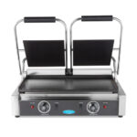 Maxima Gastro Kontaktgrill - Glatte - Doppelgrillplatte - 2 x 22 cm – Bild 9