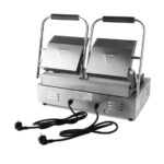 Maxima Gastro Kontaktgrill - Glatte - Doppelgrillplatte - 2 x 22 cm – Bild 4