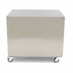 Maxima Gastro Maschinentisch - 60 x 80 cm - 120 kg Ladungskapazität - auf Rädern – Bild 3