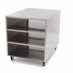 Maxima Gastro Maschinentisch - 60 x 80 cm - 120 kg Ladungskapazität - auf Rädern – Bild 4