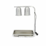 Maxima Gastro Wärmelampe - 2 Lampen - inkl. Lampen und 1 x 1/1 GN -Behälter – Bild 3