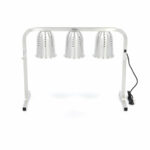 Maxima Gastro Wärmelampe - 3 Lampen - inkl. Lampen und 1 x 2/1 GN -Behälter – Bild 5