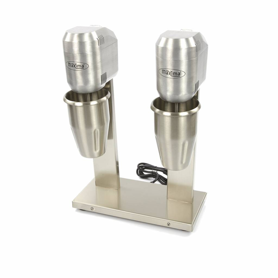09362102-maxima-drink-mixer-double-1.jpg Maxima Gastro Getränkemixer - 2 x 2 l - 2 Tassen - 2 Geschwindigkeit – Bild 1