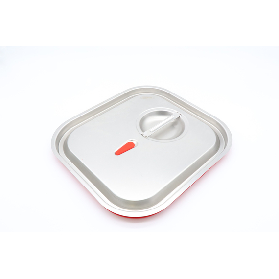 09367800_1.jpg Maxima Gastro Gastronormdeckel - 2/3 GN - Edelstahl - Luftdicht – Bild 1