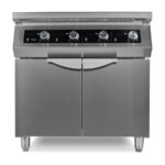 Maxima Gastro Induktionskocher 700 – 4 Brenner – 17000W – mit Untergestell – Bild 2