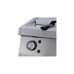 Maxima Gastro Heavy Duty Fritteuse - 1 x 12 l - Einzeleinheit - 70 cm Tief - mit Ablasshahn - Elektrisch – Bild 3