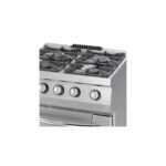 Maxima Gastro Heavy Duty Herd - 4 Brenner - Doppeleinheit - 70 cm Tief - 37 kW - Gas inkl. Ofen – Bild 5
