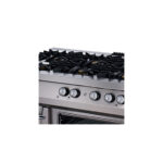 Maxima Gastro Premium Herd - 6 Brenner - Dreifache Einheit - 90 cm Tief - Gas inkl. Elektroofen – Bild 4
