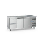 Maxima Gastro Kühltisch - 180 cm - 3 Türen – Bild 6