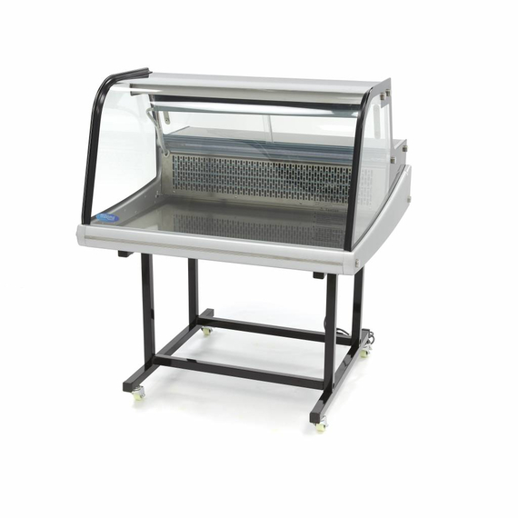 09400820-maxima-showcase-175l-with-stand-1.jpg Maxima Gastro Kühlvitrine - 175 l - 92 cm - mit Ständer – Bild 1