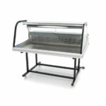 Maxima Gastro Kühlvitrine - 255 l - 125 cm - mit Ständer