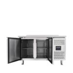 Vaiotec Kühltisch / 2-türig inkl. Aufkantung - Monoblock, 1360 x 700 mm – Bild 4