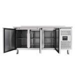 Vaiotec Kühltisch / 3-türig inkl. Aufkantung - Monoblock, 1795 x 700 mm – Bild 4