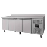 Vaiotec Kühltisch / 4-türig inkl. Aufkantung - Monoblock, 2230 x 700 mm – Bild 3