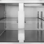 Vaiotec Kühltisch / 4-türig inkl. Aufkantung - Monoblock, 2230 x 700 mm – Bild 6