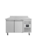 Vaiotec Tiefkühltisch / 2-türig inkl. Aufkantung - Monoblock, 1360 x 700 mm