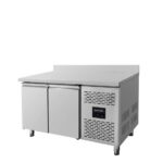 Vaiotec Tiefkühltisch / 2-türig inkl. Aufkantung - Monoblock, 1360 x 700 mm – Bild 2