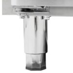 Vaiotec Tiefkühltisch / 2-türig inkl. Aufkantung - Monoblock, 1360 x 700 mm – Bild 9