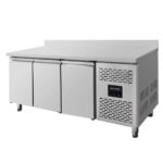 Vaiotec Tiefkühltisch / 3-türig inkl. Aufkantung - Monoblock, 1795 x 700 mm – Bild 2