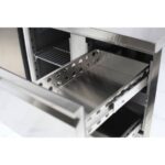 Vaiotec Kühltisch Mini / 2-fach - mit 4 Schubladen, 900 x 700 mm – Bild 8