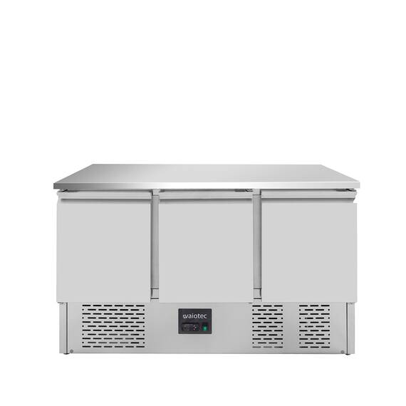 10015-1.jpg Vaiotec Kühltisch Mini / 3-fach - mit 3 Türen, 1365 x 700 mm – Bild 1