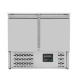 Vaiotec Saladette / 2-fach mit Klappdeckel, 900 x 700 mm – Bild 2