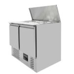 Vaiotec Saladette / 2-fach mit Klappdeckel, 900 x 700 mm – Bild 5