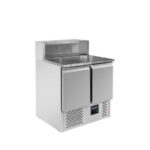 Vaiotec Pizza-Saladette / 2-fach - mit 2 Türen, 900 x 700 mm
