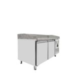 Vaiotec Pizzakühltisch / 2-türig "grau", 1510 x 800 mm – Bild 2