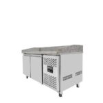 Vaiotec Pizzakühltisch / 2-türig "grau", 1510 x 800 mm – Bild 3