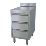 Vaiotec Schubladenschrank mit 3 Schubladen inkl. Aufkantung, 400 x 600 mm