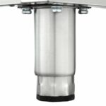 Vaiotec Kassentisch mit Schublade "grau", 600 x 820 mm – Bild 5