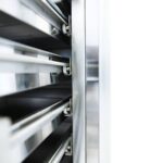 Vaiotec Pizzakühltisch / 1-türig & 7 Schubladen "schwarz", 1510 x 800 mm – Bild 4