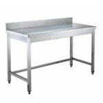 Vaiotec Arbeitstisch / unterfahrbar mit Aufkantung, 1000 x 600 mm