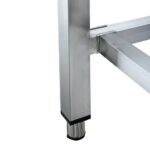 Vaiotec Arbeitstisch / unterfahrbar, 1000 x 600 mm – Bild 3