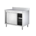Vaiotec Arbeitsschrank / 2 Schiebetüren & Aufkantung, 1000 x 600 mm – Bild 2