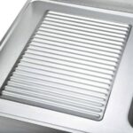 Vaiotec Spültisch / 2 Becken rechts und Abtropffläche, 2000 x 700 mm – Bild 2