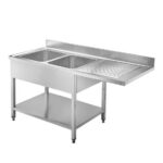 Vaiotec Spülcenter / 2 Becken links, 1600 x 600 mm