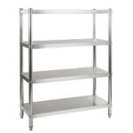 Vaiotec Lagerregal / 4 Böden - Höhe 180 cm, 1000 x 500 mm
