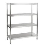 Vaiotec Lagerregal / 4 Böden - Höhe 180 cm, 1800 x 500 mm