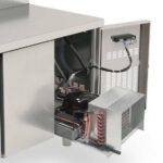 Vaiotec Topline Kühltisch / 4-fach GN1/1 mit 8 Schubladen, 2245 x 700 mm – Bild 3