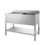 Vaiotec Topline Spültisch / 1 Becken rechts + Abtropffläche, 1000 x 700 mm