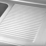 Vaiotec Topline Spültisch / 2 Becken links + Abtropffläche, 1400 x 700 mm – Bild 2