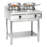 Bartscher Wok-Herd, 2 Brenner – Bild 2