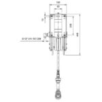 Vaiotec Topline Schlauchaufroller mit Brause - 20 Meter, 180 x 700 mm – Bild 4