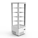 Vaiotec Topline Kühlvitrine 4-fach / 237 Liter "weiß", 515 x 553 mm – Bild 2